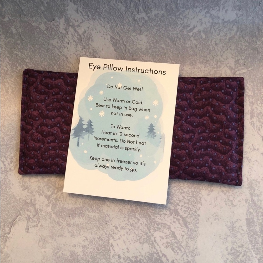Handmade Eye Pillow - Picture 3 of 3